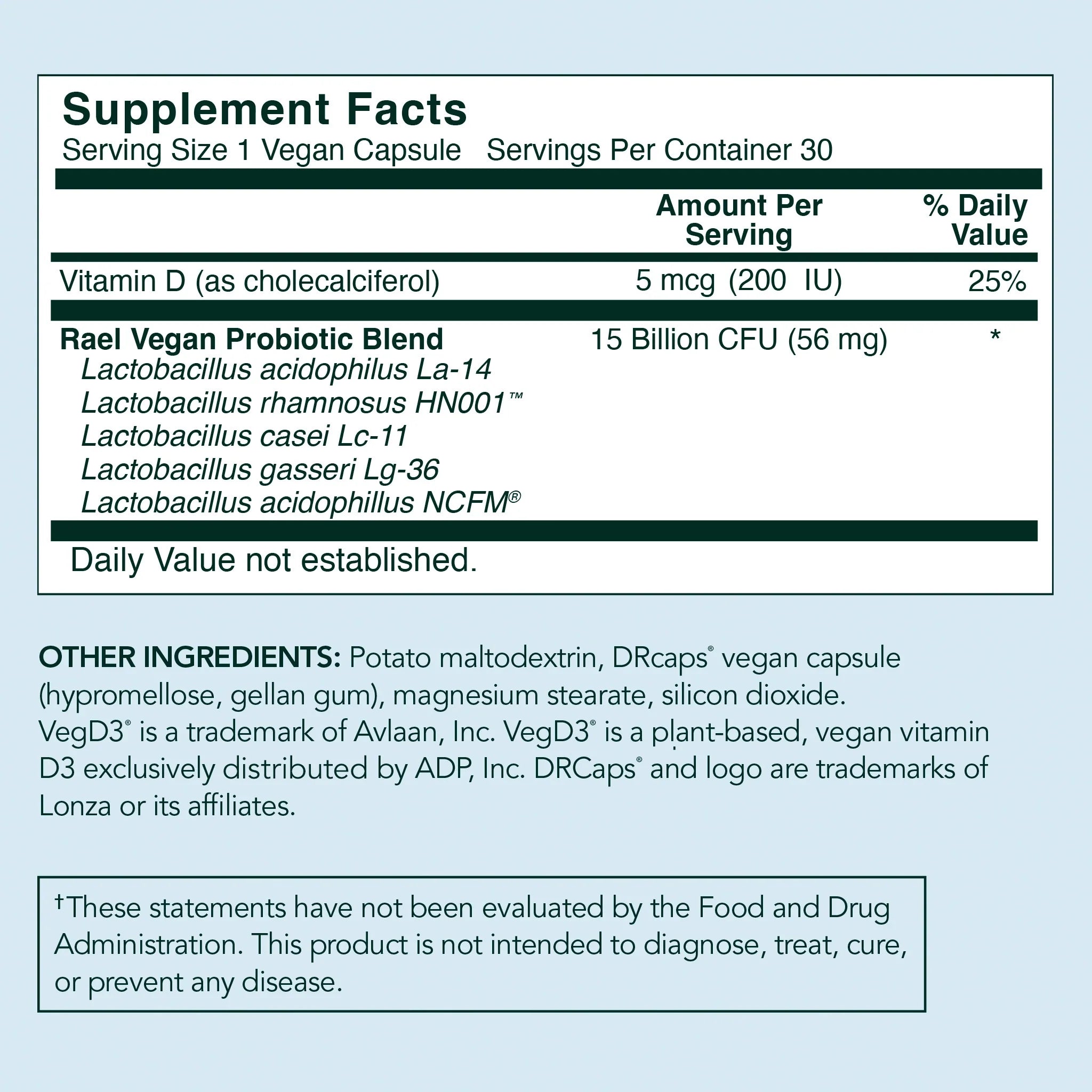 Vaginal Health Probiotic Supplement